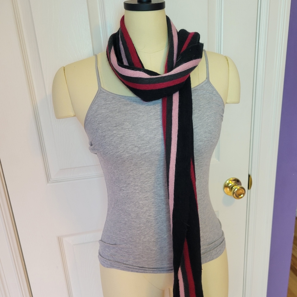 Black and pink Croft&Barrow scarf